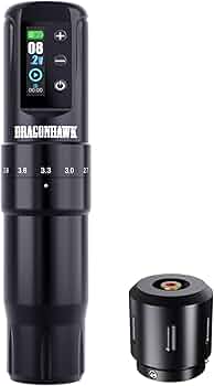 Amazon | Mast Tattoo Dragonhawk Atom2 Pro 無線/有線両用タトゥー